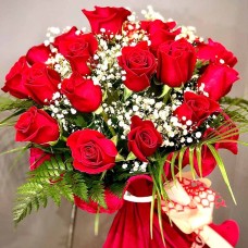 18 imported Italian style roses